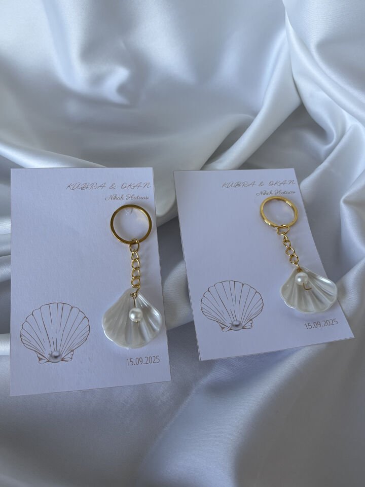 İstiridye Anahtarlık