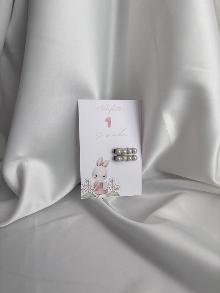 İnci Tokalı Doğum Günü Hediyelik