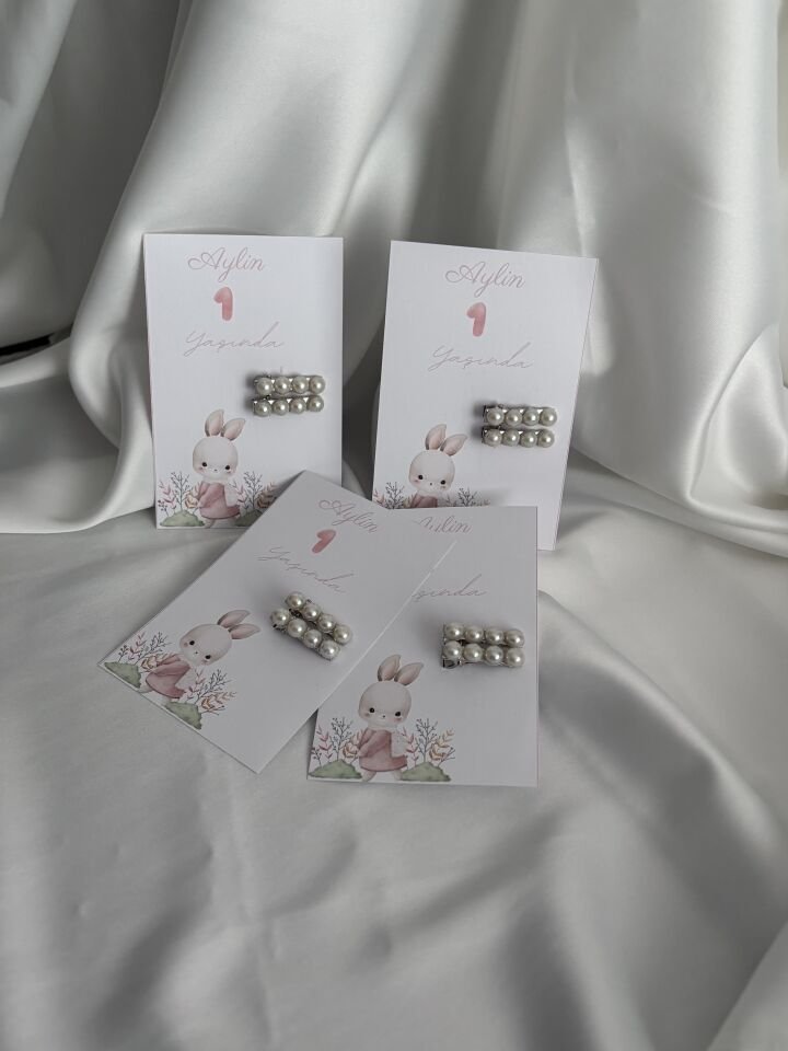 İnci Tokalı Doğum Günü Hediyelik